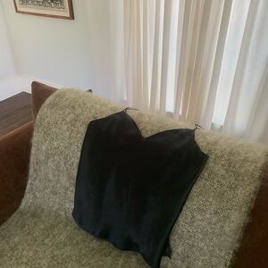 Cami NYC 100% Silk Black Camisole Top